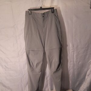 Women's Gray zip off Hiking Pants